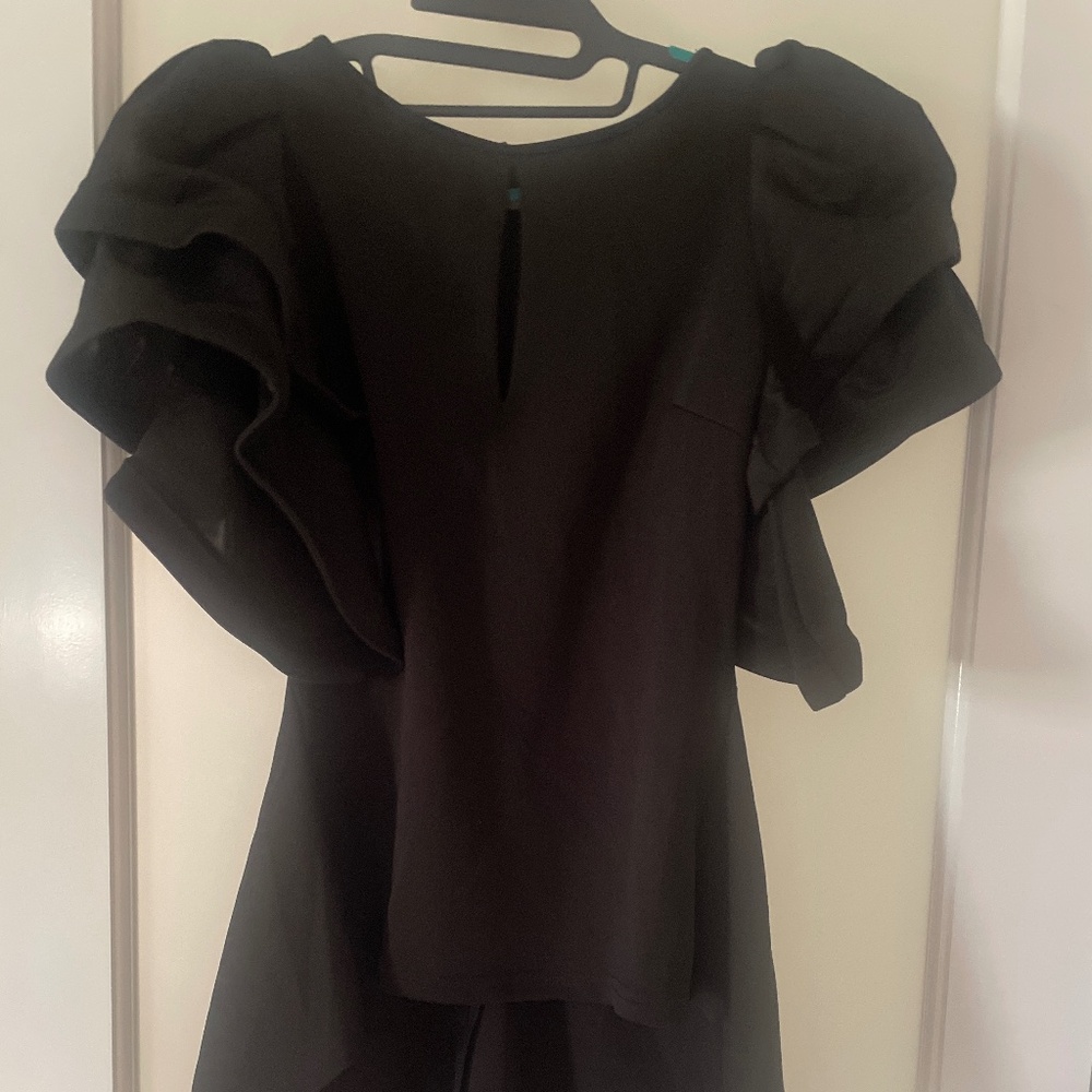 Fashion Nova For the Fame Ruffle top